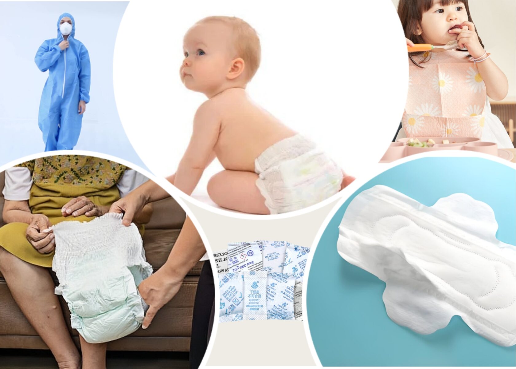 Cast Film in Disposable Hygiene Products such as Diaper and Sanitary Napkins